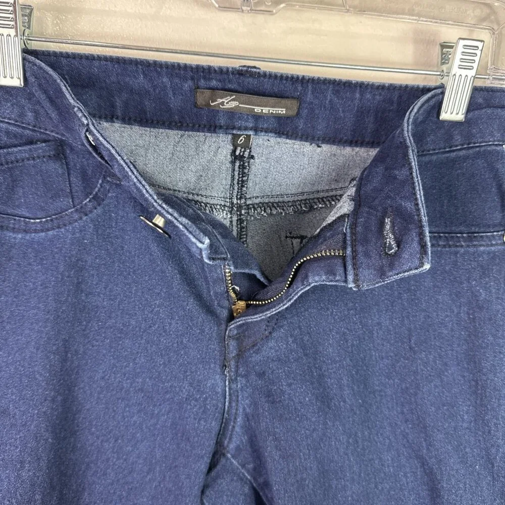 AG Denim Women's 6 Stretch Denim Shorts Blue‎ EUC